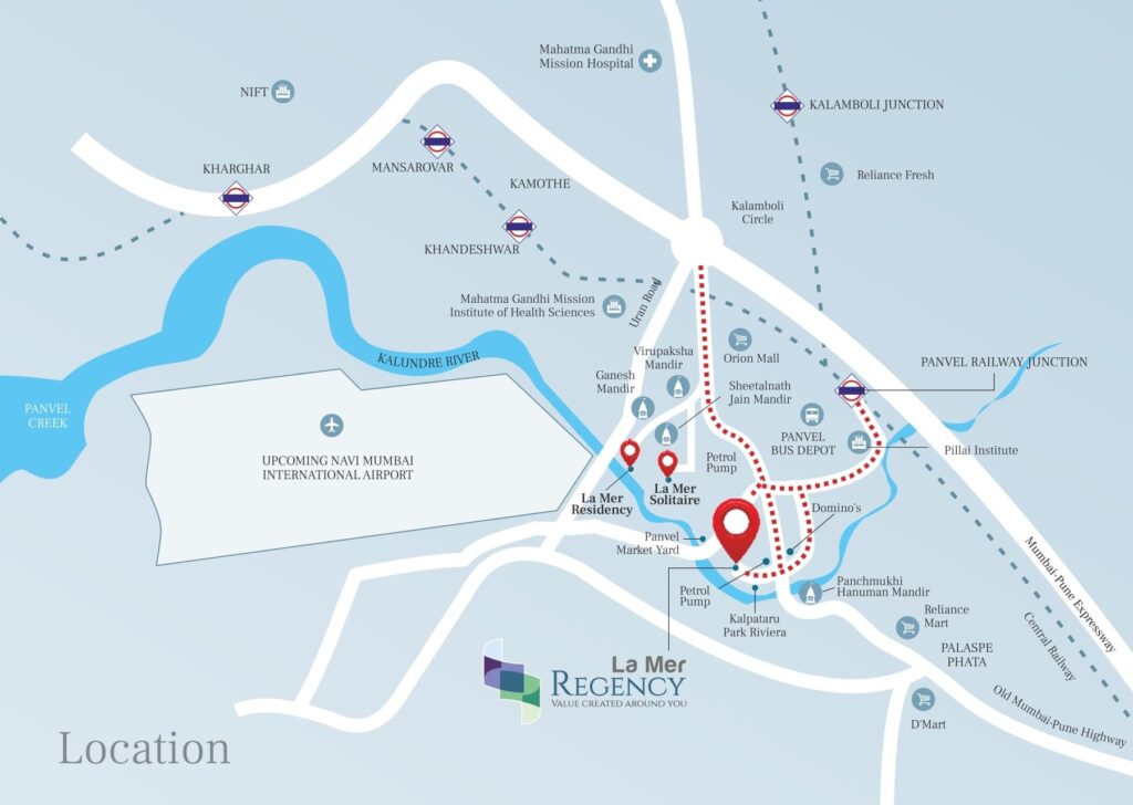 LA mer Regency Panvel location