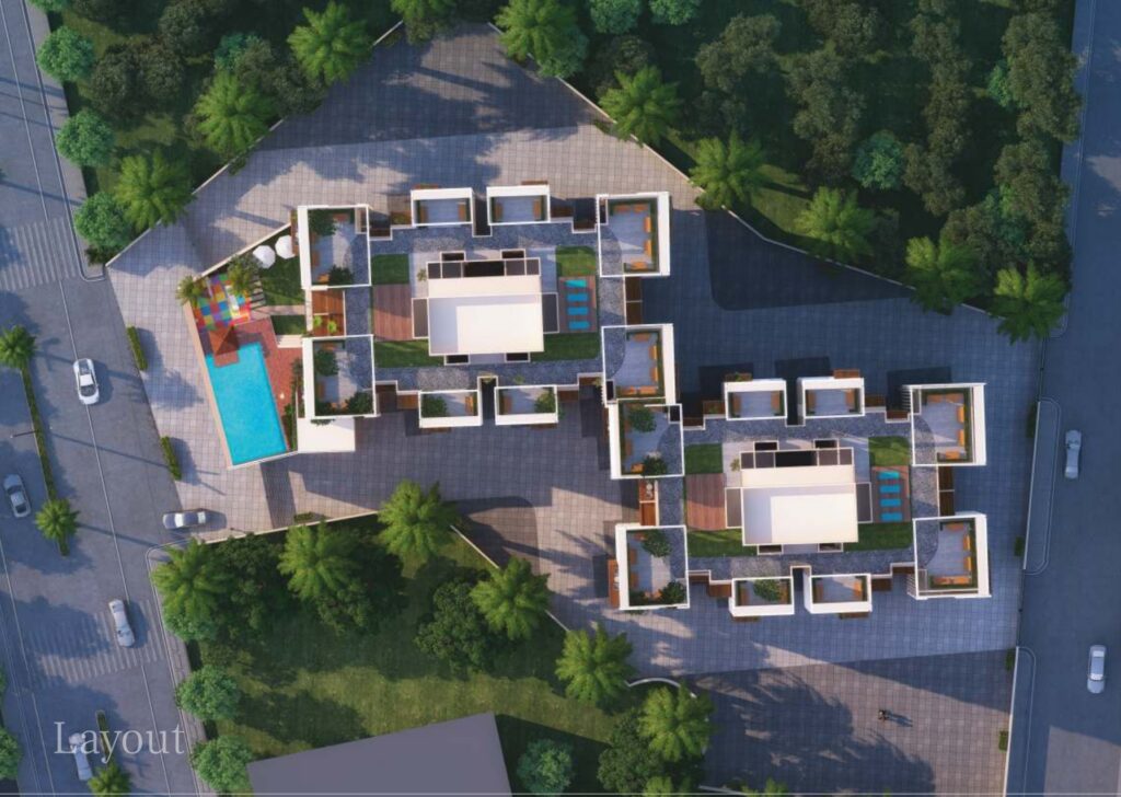 LA mer Regency Panvel master plan